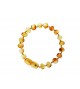 Amber baby Bracelets Polished Honey